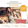 KRUSTENZAUBER Emaille Brotbackfrom mit Deckel inkl. Gärkorb Produktbild-Vorschau 2