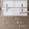 doporro Vasque à Poser Blanc Mat avec Bonde Lavabo de Salle Voir les images du produit 2