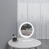 Rund Kosmetikspiegel 40cm,LED Schminkspiegel mit Weiß Produktbild-Vorschau 2