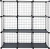 Regalsystem Gitter 9 Fächer ohne Türen Produktbild-Vorschau 9