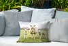 MuchoWow® Outdoor Kissen - Schafe - Nutztiere - Porträt - Produktbild-Vorschau 4