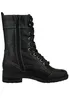 Mustang Damen Stiefelette Boot Stiefel Schnürung Produktbild-Vorschau 2