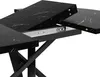 Esstisch Rund Ausziehbar 100-140 cm Marmor-Optik Weiß Produktbild-Vorschau 15