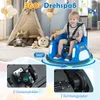 COSTWAY 12V Autoscontro per bambini girevole a 360°, 2 in 1 Anteprima dell’immagine prodotto 6