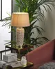 BELIANI Lampa na noční stolek béžová a bílá keramika 48 cm Náhled obrázku produktu 2