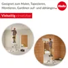 Two circular insets show a man using a ladder for different tasks. Náhľad obrázku produktu