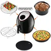 MONZANA 9tlg Heißluftfritteuse Airfryer Zubehör Set Produktbild-Vorschau 3