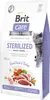 A bag of Brit Care cat food with a picture of duck and turkey on it. Produktbild-Vorschau