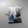 Bild auf Leinwand - Leinwandbild - Berg Wasserfall - Produktbild-Vorschau 2