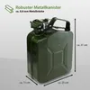 3x Metallkanister olivgrün 5 Liter inkl. 1x Ausgießer Produktbild-Vorschau 2