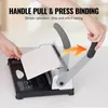 Rilegatrice, rilegatrice a pettine a 21 fori per 450 fogli, Anteprima dell’immagine prodotto 4