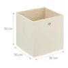Contenitori Relaxdays, set da 4, pieghevoli, A x L x P: 30 Anteprima dell’immagine prodotto 4
