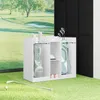 vidaXL Golf Schrank Uni Weiß 102 x 45 x 85,5 cm Produktbild-Vorschau 4