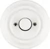 Unterputz Porzellan Retro LED Drehdimmer I PR1 weiß Produktbild-Vorschau 2