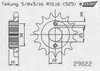 AFAM Stahl Standard Ritzel vorne - 525 Produktbild-Vorschau 4