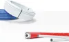 Coils of white and blue pipes are shown in the upper left, and a red-insulated pipe with a white inner pipe is in the lower right. Produktbild-Vorschau
