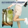 MuchoWow® Koffer Handgepäck Trolley Rollkoffer Kleine Produktbild-Vorschau 4