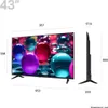 Tv Lg Ai Ua73 (2025) 43" Led Uhd 4K - 43Ua73006La Produktbild-Vorschau 4