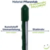 Pflanzstab Rankenhilfe Stahl mit Kunststoff Ummantelung Produktbild-Vorschau 5