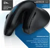 CSL ergonomische Maus, Funk, kabellos, kabellose Vertikal Produktbild-Vorschau 2