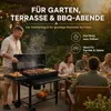 THE BLACK BEAST Holzkohlegrill Grillwagen - Kohlegrill BBQ Produktbild-Vorschau 11