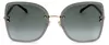 Jimmy Choo LETI/S Black gold 62/15/145 Damen Sonnenbrillen Produktbild-Vorschau 8