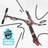 Apollo 145mm hulajnoga miejska z amortyzacją „Skyracer LED” Podgląd zdjęcia produktu 4