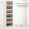 COSTWAY Scatole portaoggetti a 6 livelli con coperchio e Anteprima dell’immagine prodotto 3