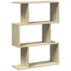 vidaXL Libreria divisoria 3 scomparti rovere Sonoma Anteprima dell’immagine prodotto 1