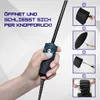 Lukana Sturmregenschirm Schwarz – Windfester Taschenschirm Produktbild-Vorschau 5