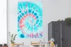 MuchoWow® Poster Sommer - Krawattenfärbung - Blau 120x180 Produktbild-Vorschau 2
