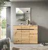 Canu Schuhschrank 3 Türen, 3 Schubladen Eiche Nachbildung, Produktbild-Vorschau 8