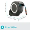 Gardena Wand-Schlauchbox RollUp M (weiß) 20 m Produktbild-Vorschau 35