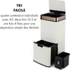 Royal Trash Rose Gold Poubelle à capteur 72 L acier Voir les images du produit 3