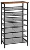 Relaxdays schoenenrek, industriële stijl, 8 niveaus, Productafbeelding-voorbeeld 10