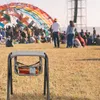 Relaxdays Sgabello da campeggio con borsa, pieghevole, Anteprima dell’immagine prodotto 5