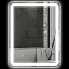HOMCOM Badspiegel, 70 x 90 cm LED Badezimmerspiegel mit 3 Produktbild-Vorschau 1
