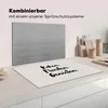 KitchenYeah© Herdabdeckplatte Kochen, Jubeln, Genießen. - Produktbild-Vorschau 3