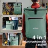 Brašna na kolo Wiltec zelená, batoh na kolo s úložným Náhled obrázku produktu 7