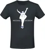 Michael Jackson T-Shirt Herren Sketch schwarz Band-Merch, Produktbild-Vorschau 1