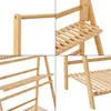 [en.casa] Pflanzenleiter Brändö 3-Ebenen 144 x 70 Podgląd zdjęcia produktu 7