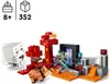 LEGO Minecraft Hinterhalt am Netherportal, Gaming-Spielzeug Produktbild-Vorschau 3