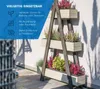 Westmann Houten plantenrek Ella, grijs, 101x25x147 cm Productafbeelding-voorbeeld 4