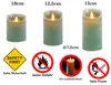 3er Set LED Echtwachskerze Kerze Farbauswahl Timer Produktbild-Vorschau 4