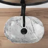 A top-down view of a marble sink with a black faucet. Produktbild-Vorschau