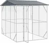 Gabbia per uccelli Antracite 227 x 310 x 247 cm Acciaio Anteprima dell’immagine prodotto 1