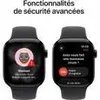 Two smartwatches displaying different screens, with text above them. Anteprima dell’immagine prodotto