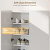 HOMCOM Schuhschrank, Schuhregal mit Verstellbaren Ablagen, Produktbild-Vorschau 5