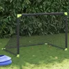 vidaXL But de football pour enfants Pliable Noir 90x64x64 Voir les images du produit 2