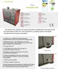A product information sheet for a Praktik LUX stove, featuring an image of the stove, technical specifications, and feature descriptions. Produktbild-Vorschau